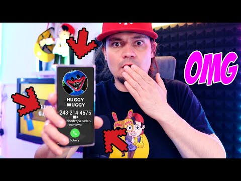 OMG!!! DOSTAŁEM NUMER HUGGIEGO (POPPY PLAYTIME)!!! ZADZWONIŁEM I ODEBRAŁ!!!