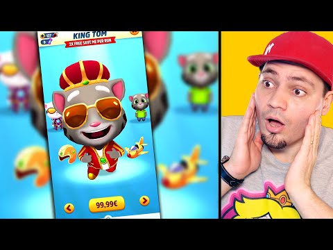 SKIN ZA 500 ZŁ?! 🧑‍🌾 My Talking Tom Gold Run