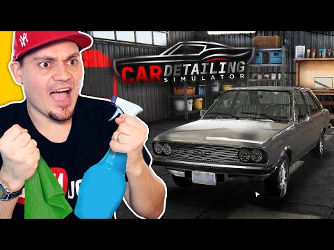 Juniorsky myje SAMOCHODY🧽 Car Detailing Simulator