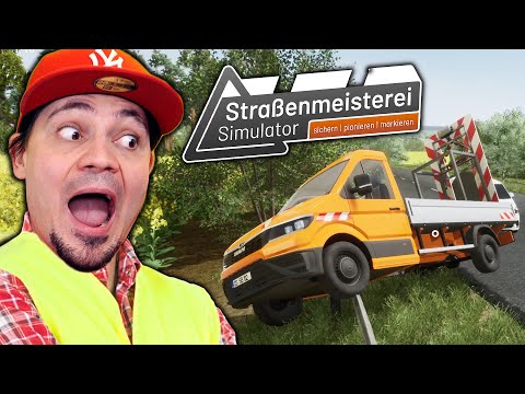 Naprawiam NIEMIECKIE autostrady! *tak jakby* 🤩 Straßenmeisterei Simulator
