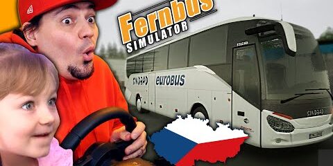 Uczę Larę prowadzić AUTOBUS 🚌 Fernbus Simulator