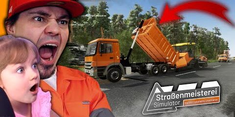 Naprawiamy [NIEMIECKIE] autostrady i *LEJEMY BETON* w STRAßENMEISTEREI SIMULATOR 😁