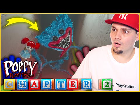 Znalazłem [HUGGY WUGGY]. On „ISTNIEJE” w POPPY PLAYTIME CHAPTER 2 (Mody) 😨