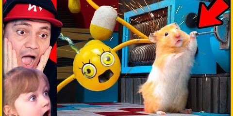 POPPY PLAYTIME kontra CHOMIKI?! (*NAJŚMIESZNIEJSZE FILMIKI* JUNIORSKY REAKCJE!)