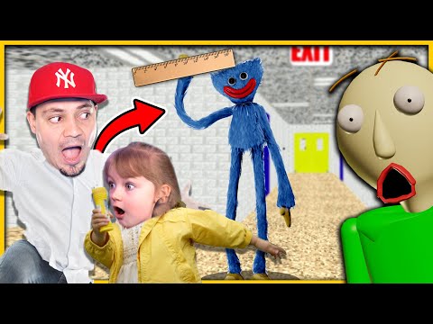 BALDI SPOTKAŁ SIĘ Z HUGGYM WUGGYM?! 😯 (POLSKI MOD DO BALDI) 👑 BALDI NA MODACH