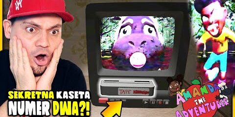 😮 ODBLOKOWAŁEM *NOWĄ SECRET KASETĘ”! | AMANDA THE ADVENTURER (NOWY UPDATE) 😮