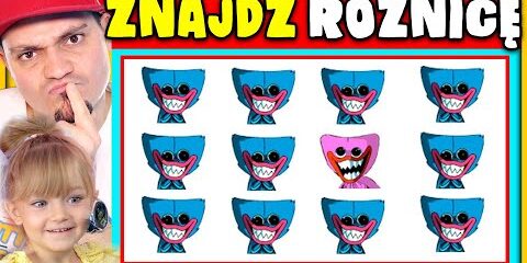 ZNAJDŹ RÓŻNICĘ! (POPPY PLAYTIME VS KISSY MISSY) 🕵️ JUNIORSKY Z CÓRKĄ