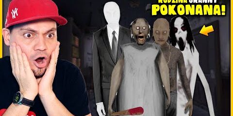 😮 RODZINA GRANNY POKONANA! | Slendrina’s Freakish Friends and Family Night 😮