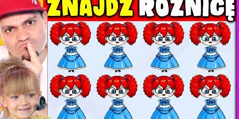 😮 ZNAJDŹ RÓŻNICĘ! (POPPY PLAYTIME VS POPPY) 🕵️ JUNIORSKY Z CÓRKĄ 😮