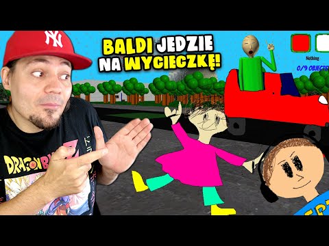 🚵 BALDI RZUCIŁ SZKOŁĘ I POJECHAŁ NA WYCIECZKĘ! | BALDI NA MODACH🚵