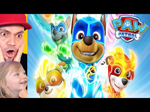 🐶 KOSMOPIESKI RATUJĄ ŚWIAT! | Psi Patrol Mighty Pups | Rubble i Rocky!