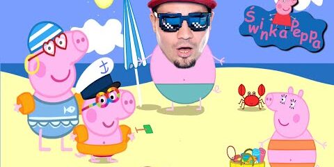 🐖 ŚWINKA PEPPA IDZIE NA PLAŻE *ubrała się jak chłop* | Juniorski gra 🐖