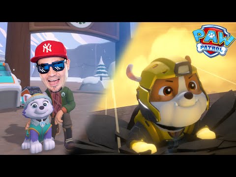 🐶 KOSMOPIESKI RATUJĄ ŚWIAT! | Psi Patrol Mighty Pups | Everest, Rubble i Rocky!