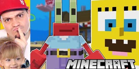 🦀 SPONGEBOB POMAGA PANU KRABOWI! | Minecraft Spongebob DLC #02