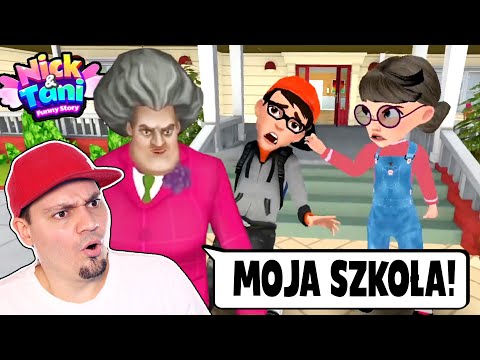 👻 STRASZNA NAUCZYCIELKA 3D NOWE PRANKI! | Nick i Tani Funny Story (nowa Scary Teacher 3D)