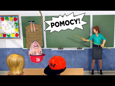 👻 SIOSTRA PANI TEODOR JEST MEGA ZŁA! | Hello Scary Teacher 3D *podróbki*