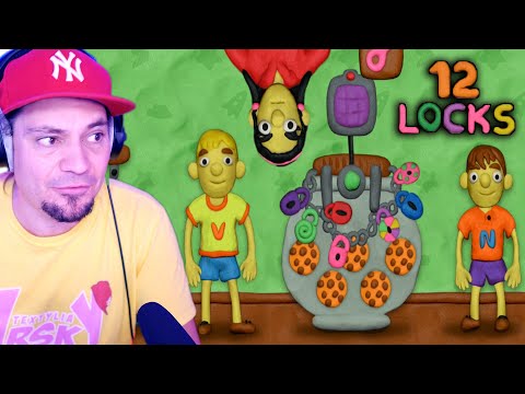 🍪 Otwieramy słoik z CIASTKAMI! | 12 Locks Vlad i Niki