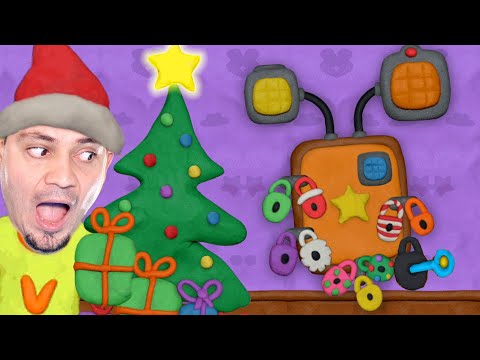 🦁 STROJENIE CHOINKI w 12 Locks Vlad i Niki