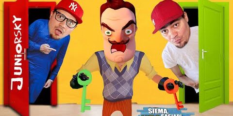 😯 DOM SĄSIADA JEST OGROMNY! Hello Neighbor Akt 3 (Juniorsky Hello Neighbor Część 3)