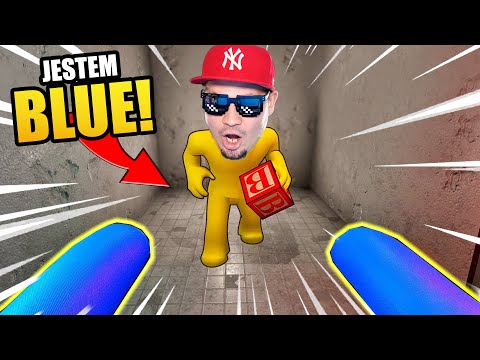 JESTEM BLUE Z RAINBOW FRIENDS! 🥶 Tęczowi Przyjaciele