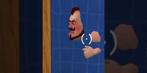 sąsiad wyskoczył mi na RYJOKA XD | DARK RIDDLE