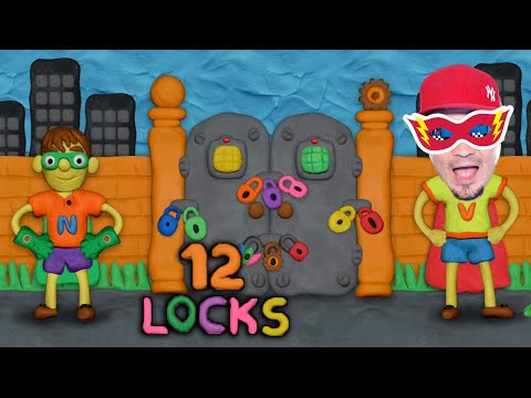 🦹 SUPERBOHATER w 12 Locks Vlad i Niki!