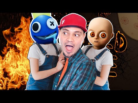 MOJE DZIECKO TO… BLUE Z RAINBOW FRIENDS?! 🔥 The Baby In The Yellow (Mody)