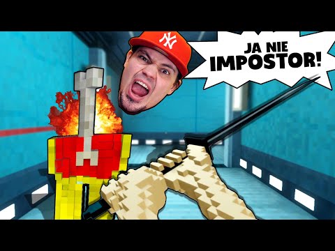 🛸 CZERWONY BYŁ SUS! *niszczę AMONG US* | Teardown Mody