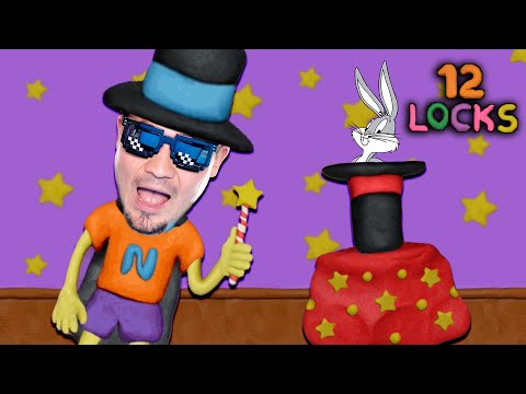 🧙‍♂️ CZARODZIEJE w 12 Locks Vlad i Niki!