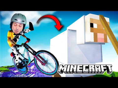Mapa MINECRAFT w SYMULATORZE ROWERU! 2.0 🚵‍♀️ Descenders Mody