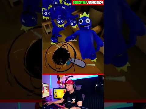 MOJE DZIECKO TO… BLUE Z RAINBOW FRIENDS?! 🔥The Baby In The Yellow (Mody) #shorts