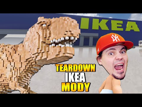 zakupy-w-ikei-z-dinozaurem-teardown-mody.jpg ZAKUPY W IKEI Z DINOZAUREM! 🚷 Teardown Mody