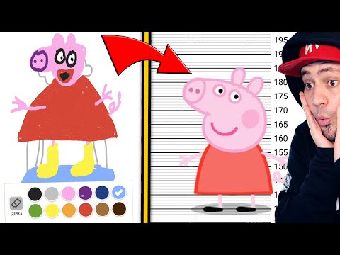 Świnka Peppa to PRZESTĘPCA! 🌈 Draw The Criminal (Świnka Peppa)