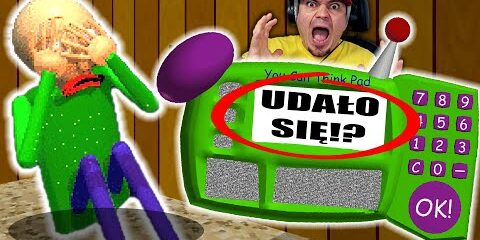 😯 BALDI PŁACZE?! *glitchowanko i cheatowanko* | Baldi’s Baiscs Remastered