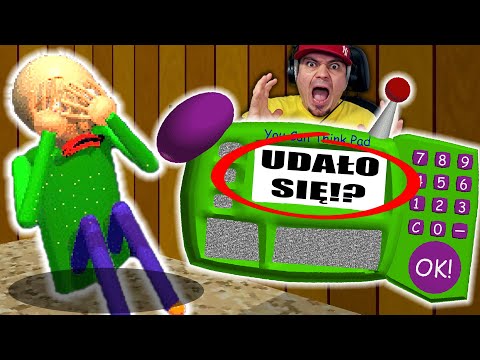 😯 BALDI PŁACZE?! *glitchowanko i cheatowanko* | Baldi’s Baiscs Remastered