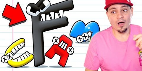 TEN PRZECIWNIK JEST ZBYT POTĘŻNY? – Alphabet Lore Run