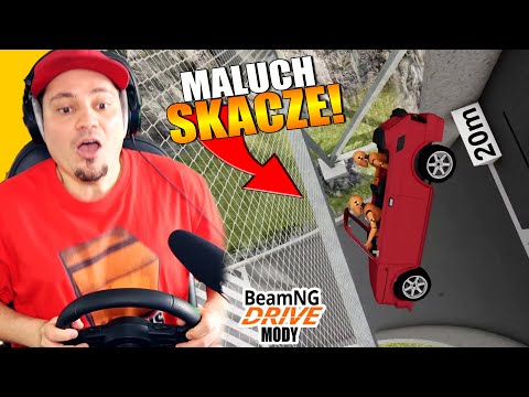 POLSKIE MALUCHY SKACZĄ W BEAM.NG! 🚗 Beam.NG Mody