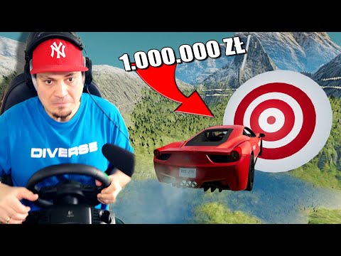 🚗 ROZWALAM FERRARI ZA 1.000.000 ZŁ vs TARCZE w BEAM.NG | Beam.NG Na Modach