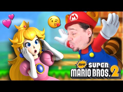 ❤️ MARIO! LECISZ PO PEACH!! MARIO!!! | New Super Mario Bros 2 #05