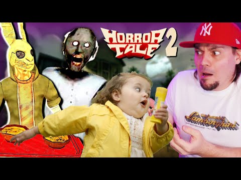 👵 JAK *BABCIA GRANNY* PORYWA DZIECI TO TEN TYP TEŻ lol | Horror Tale 2 Samantha
