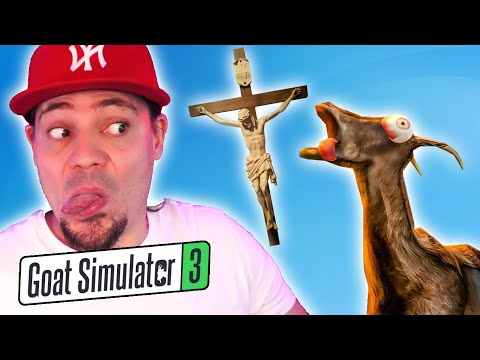 🐐 KOZA I SEKRETNY KOŚCIÓŁ! *nawróciła się* | Symulator Kozy 3 [Goat Simulator 3]
