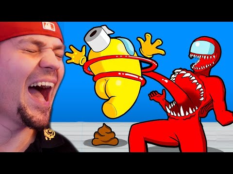 ŚMIESZNE ANIMACJE Przez które Będziesz PŁAKAĆ! [Among Us vs FNAF]