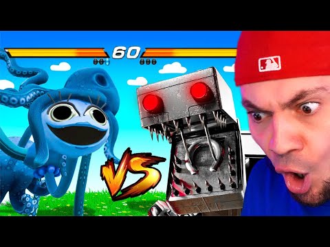 OŚMIORNICA Mommy Long Legs VS ROBOT Boxy Boo (Animacje Poppy Playtime)