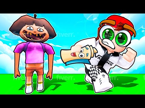 ROBLOX GŁODNA DORA.EXE 😮 Hungry Nora