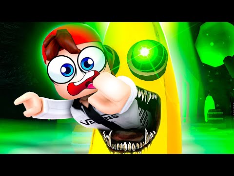 Zjada mnie WIELKI BANAN w ROBLOX! 😲 Roblox Banana Eats