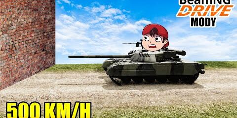 🧱🚙 CZOŁGI vs ŚCIANA w BEAM.NG Mody 🧱🚙