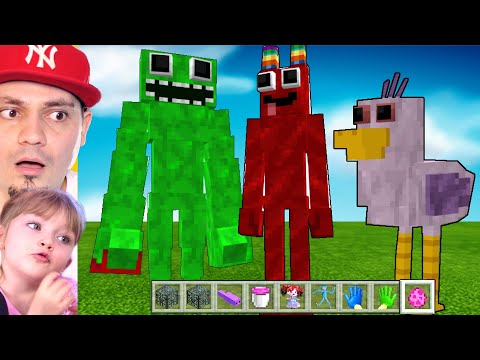 😍 Moja córka znalazła GARTEN OF BANBAN w MINECRAFT! | Minecraft 😍