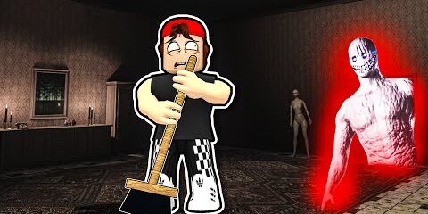 🙀 NIGDY NIE SPRZĄTAJ O 3 W NOCY W ROBLOX [STRASZNA HISTORIA] 🙀