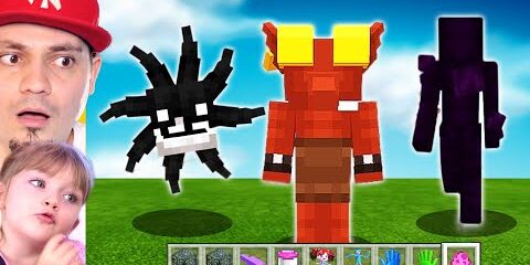 😍 Moja córka znalazła ROBLOX DOORS w MINECRAFT! | Minecraft 😍