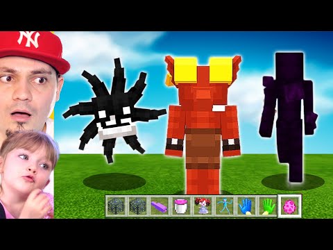 😍 Moja córka znalazła ROBLOX DOORS w MINECRAFT! | Minecraft 😍